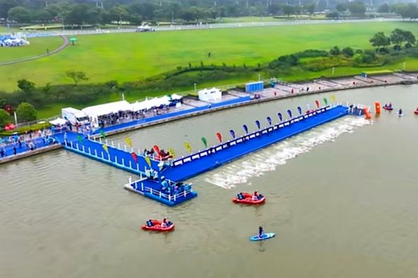 水上赛事浮筒平台